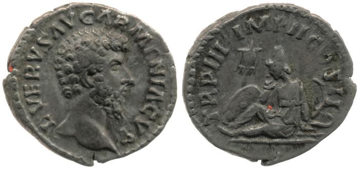 реверс RIC III Marcus Aurelius 505