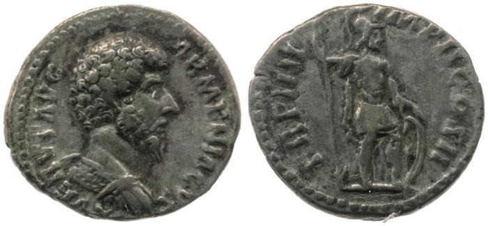 RIC III Marcus Aurelius 514, реверс, bm