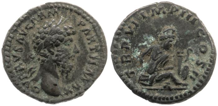RIC III Marcus Aurelius 548, реверс, bm