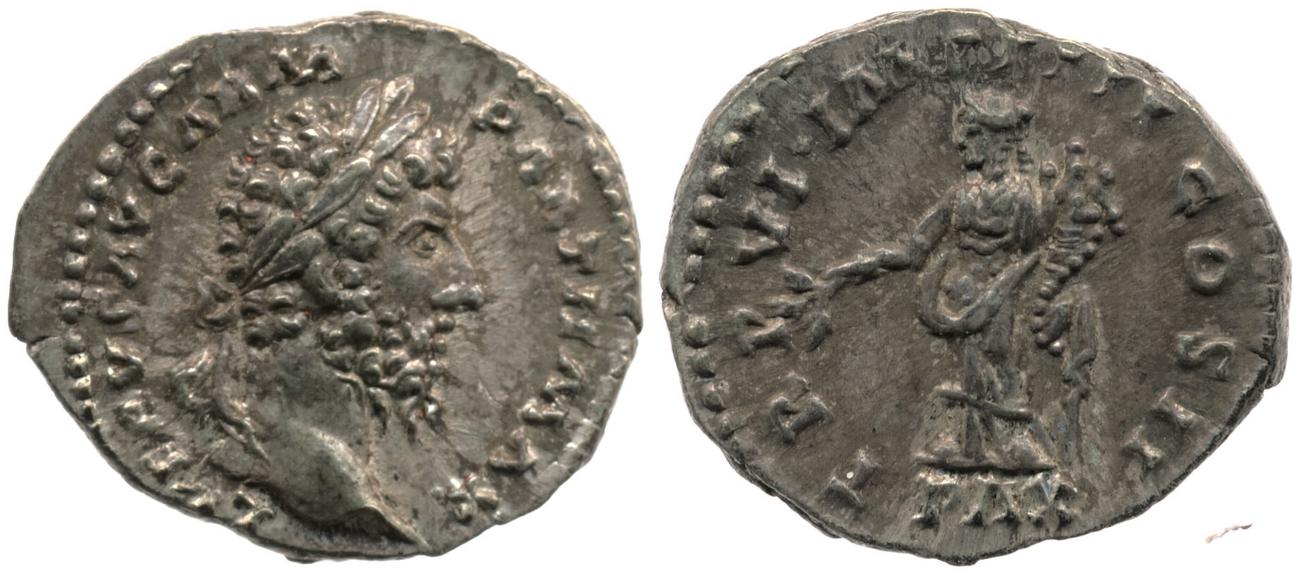аверс RIC III Marcus Aurelius 561