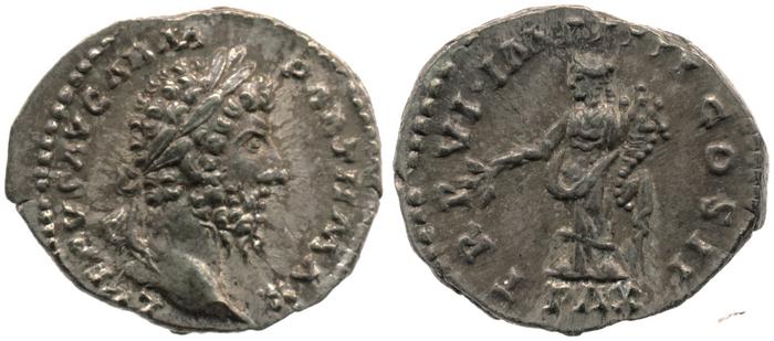 реверс RIC III Marcus Aurelius 561