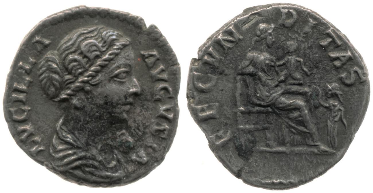 аверс RIC III Marcus Aurelius 765