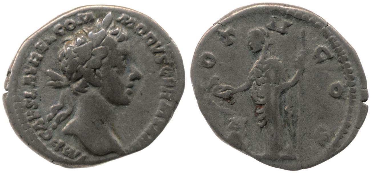RIC III Marcus Aurelius 627, аверс, bm