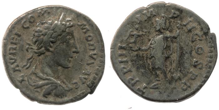 реверс RIC III Marcus Aurelius 650