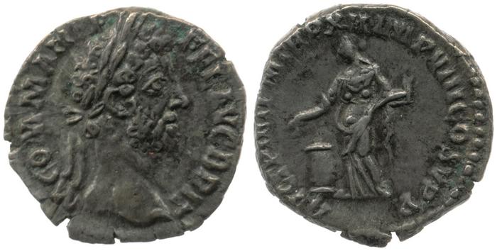 RIC III Commodus 146, reverse, bm