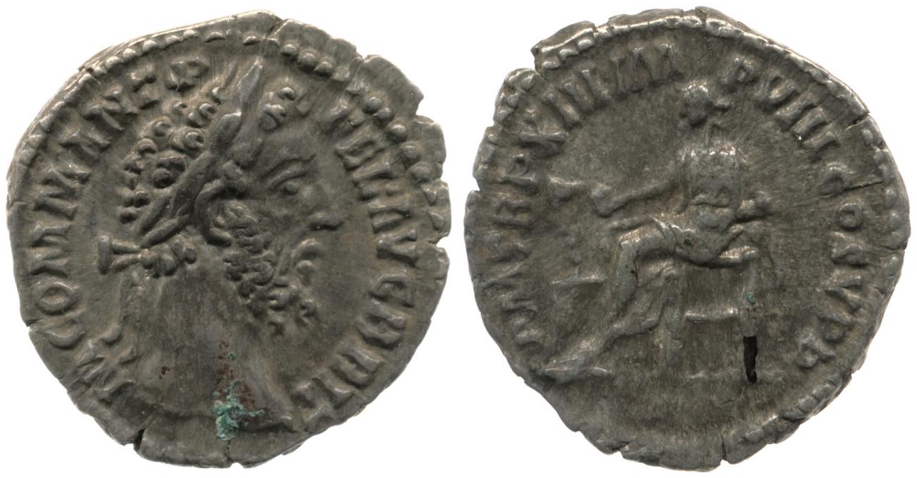 RIC III Commodus 169, аверс, bm