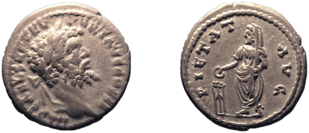 RIC IV Septimius Severus 413, аверс, bm