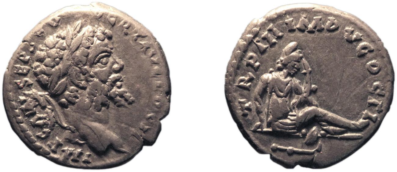 аверс RIC IV Septimius Severus 432