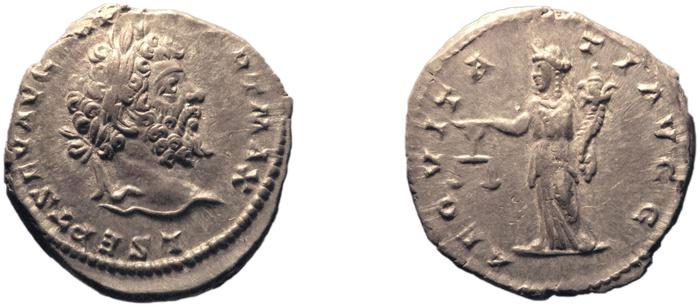 RIC IV Septimius Severus 122C, реверс, bm