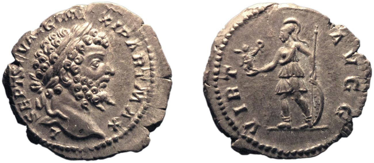 RIC IV Septimius Severus 145A, obverse, bm