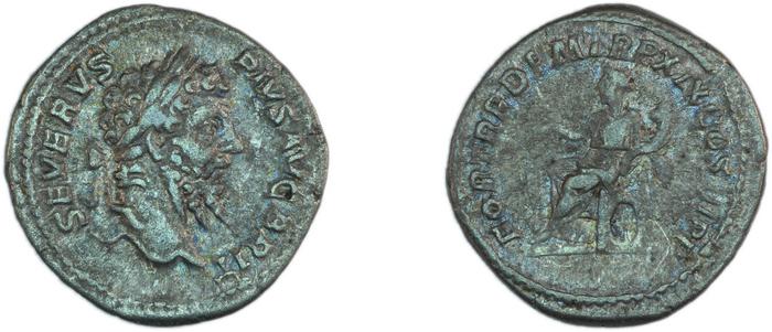 RIC IV Septimius Severus 246, реверс, bm