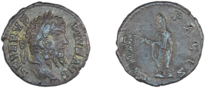 RIC IV Septimius Severus 265, реверс, bm