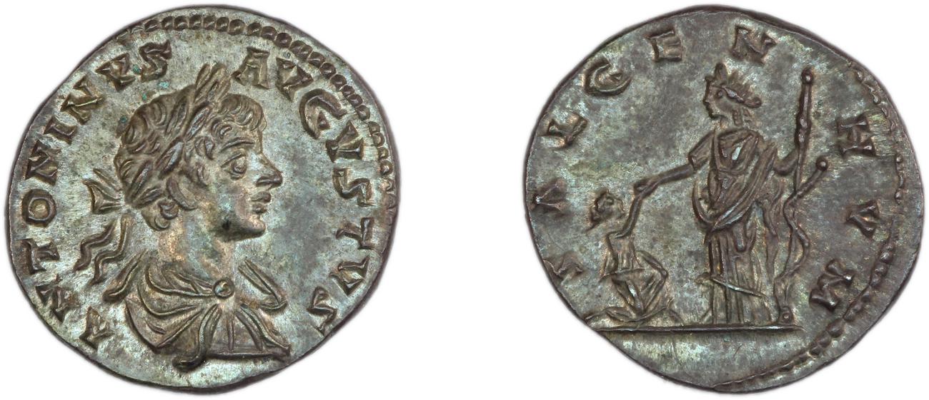RIC IV Caracalla 350, аверс, bm
