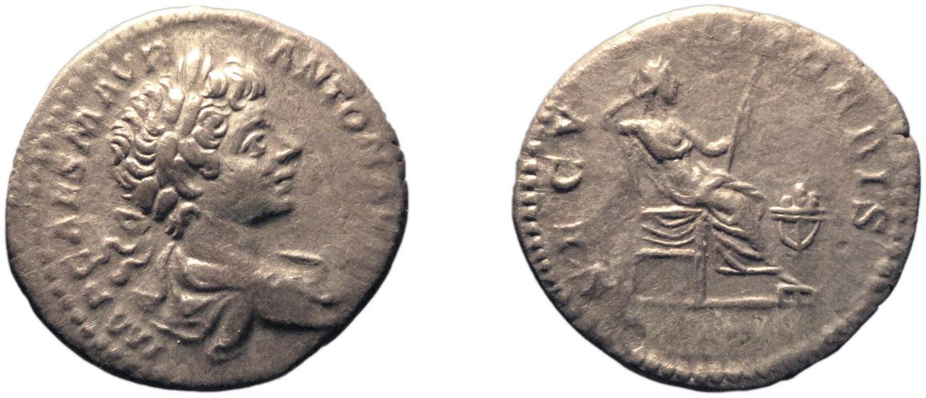 RIC IV Caracalla 22A, аверс, bm