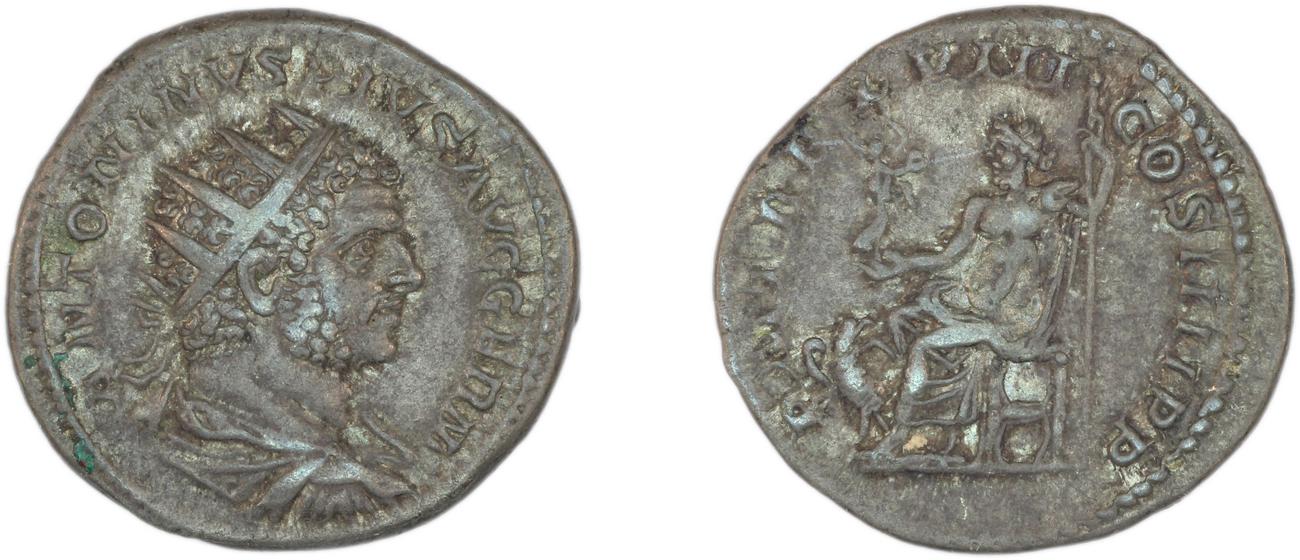 RIC IV Caracalla 260B, аверс, bm