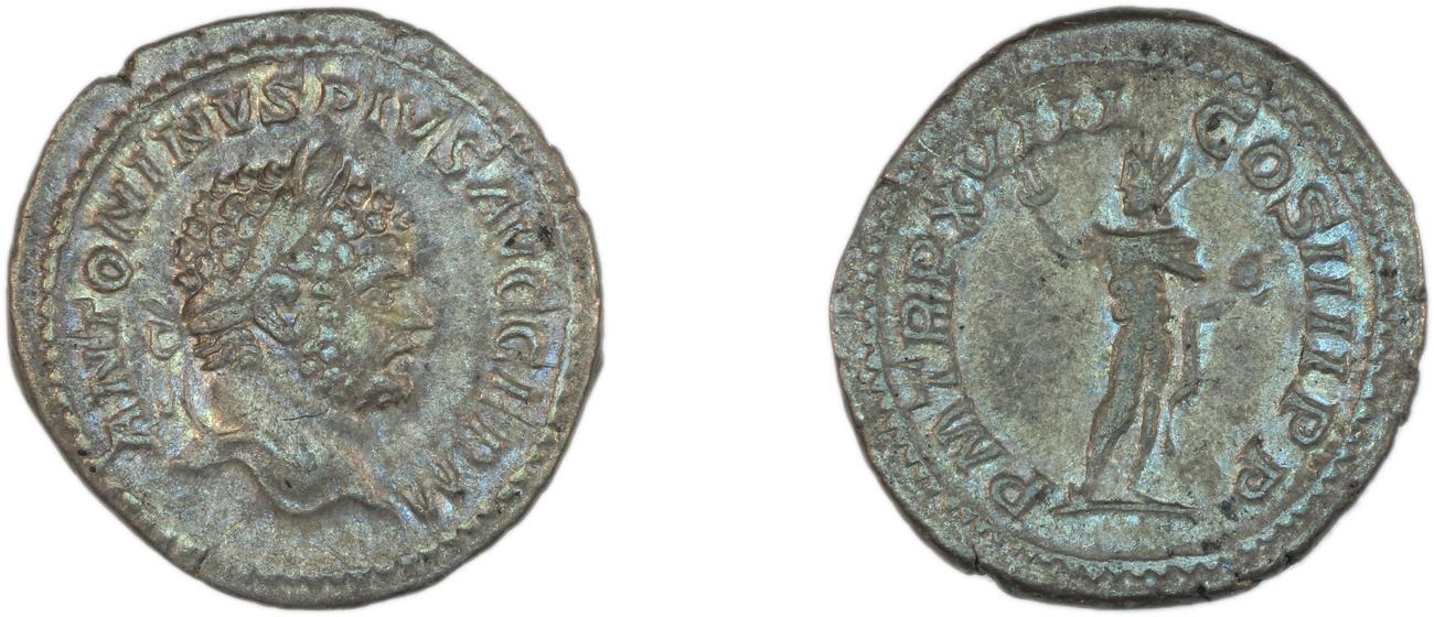 RIC IV Caracalla 264A, аверс, bm