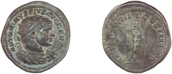 реверс RIC IV Caracalla 280E