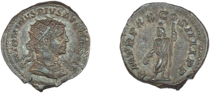 реверс RIC IV Caracalla 289E