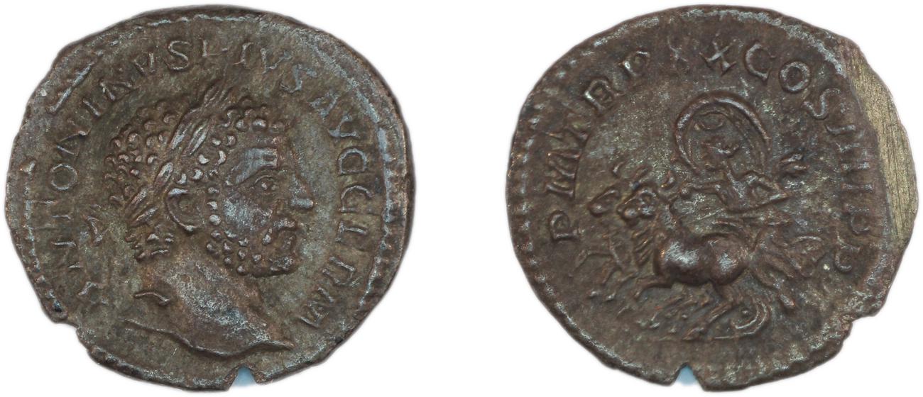 RIC IV Caracalla 284D, аверс, bm