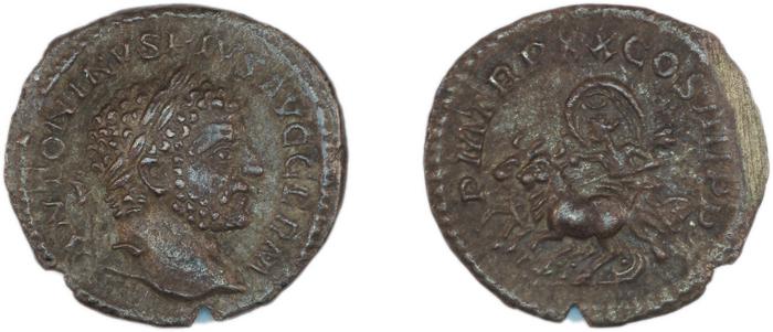 RIC IV Caracalla 284D, реверс, bm