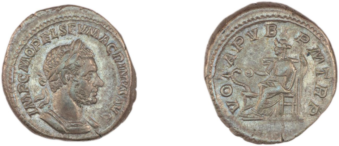 RIC IV Macrinus 10, аверс, bm