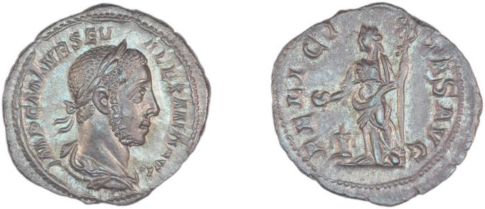 RIC IV Severus Alexander 137, реверс, bm
