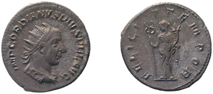 RIC IV Gordian III 141, реверс, bm