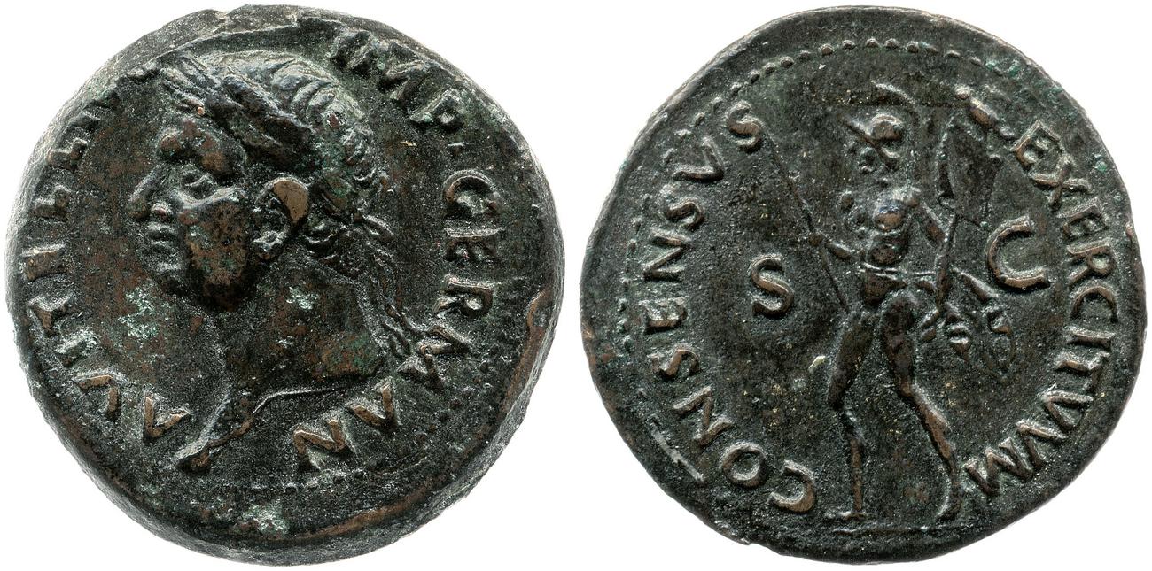 RIC I (second edition) Galba 40, аверс, bm