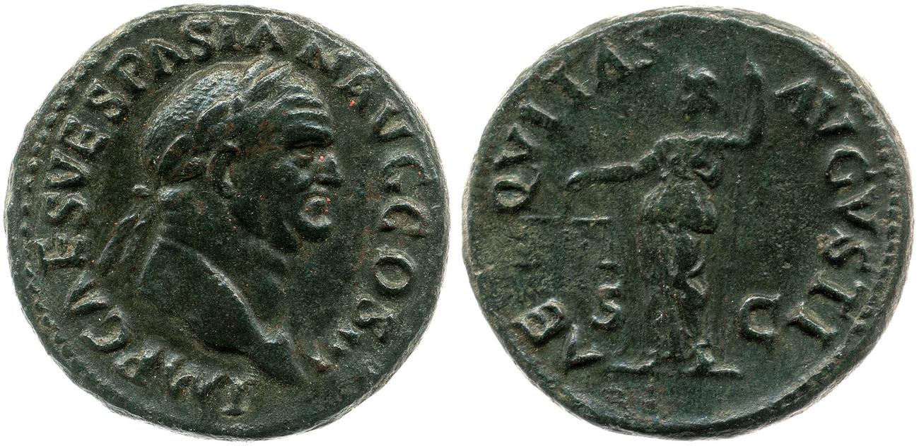 аверс RIC II, Part 1 (second edition) Vespasian 287