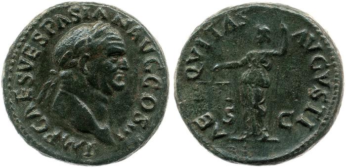 реверс RIC II, Part 1 (second edition) Vespasian 287