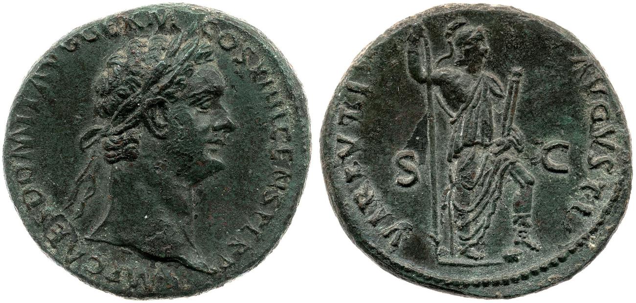 аверс RIC II, Part 1 (second edition) Domitian 650
