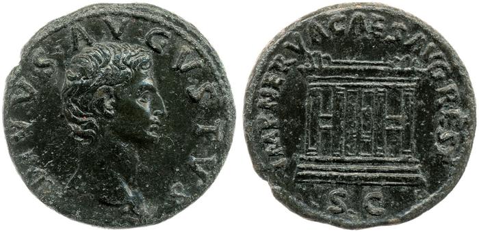 RIC II Nerva 133, реверс, bm