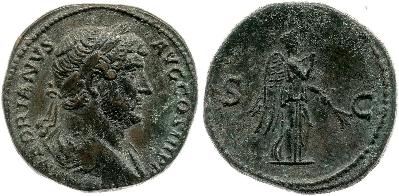 аверс RIC II, Part 3 (second edition) Hadrian 2291