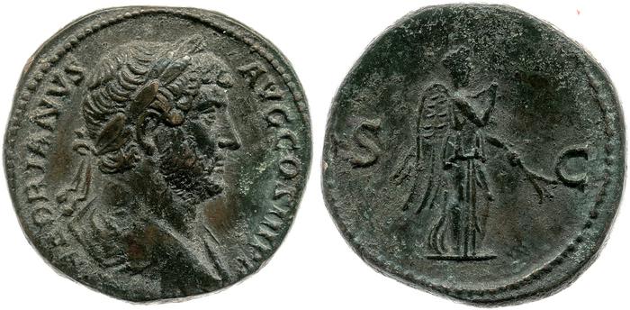 реверс RIC II, Part 3 (second edition) Hadrian 2291