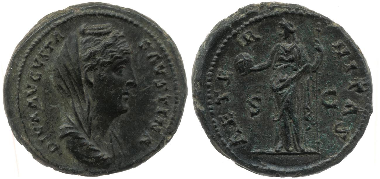 аверс RIC III Antoninus Pius 1163a