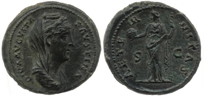 реверс RIC III Antoninus Pius 1163a