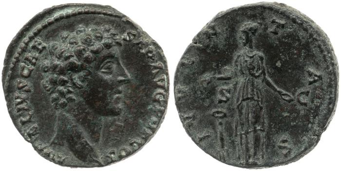 RIC III Antoninus Pius 1238, реверс, bm