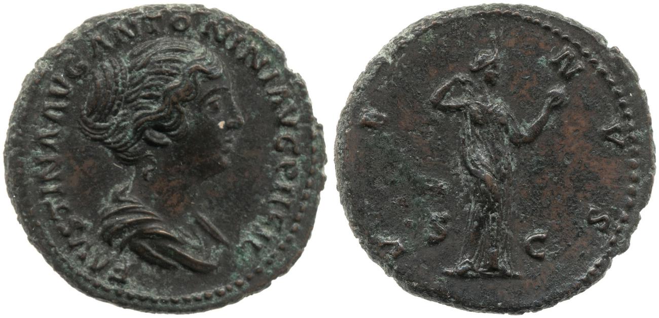 аверс RIC III Antoninus Pius 1410c