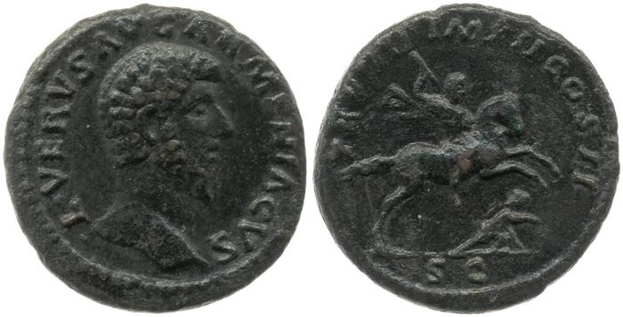 RIC III Marcus Aurelius 1404, реверс, bm