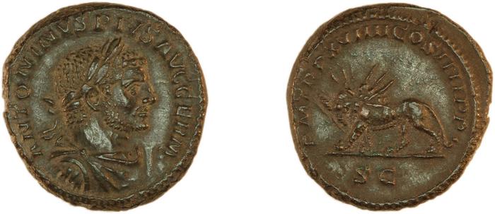 реверс RIC IV Caracalla 564B
