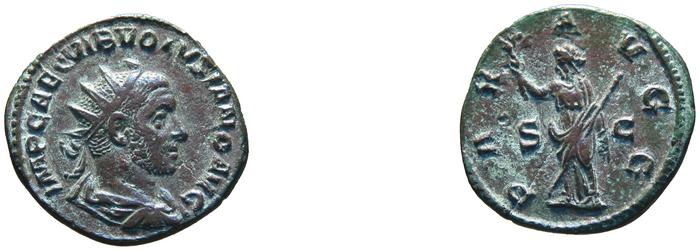 реверс RIC IV Volusian 256C