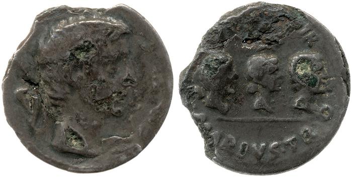 RIC I (second edition) Augustus 404, реверс, bm