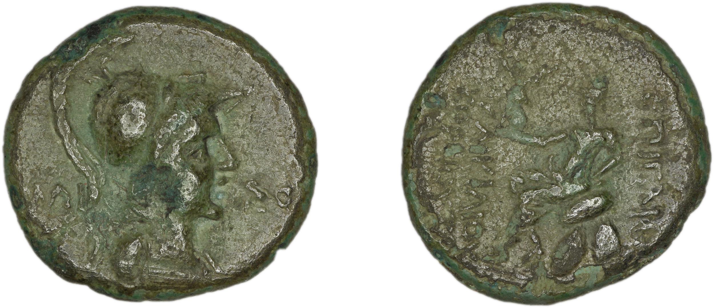 C. Caecilius Cornutus Amisus Waddington 1925 46, аверс, bm