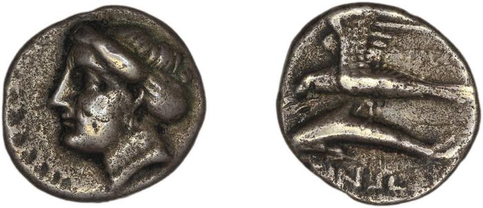 Sinope Waddington 1925 25-28, реверс, bm