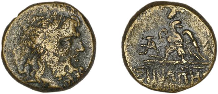 Sinope Waddington 1925 60, реверс, bm