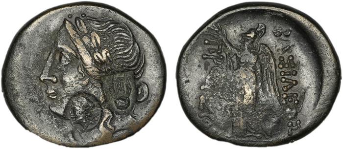 Prusias I of Bithynia Bithynia Waddington 1908 16, реверс, bm
