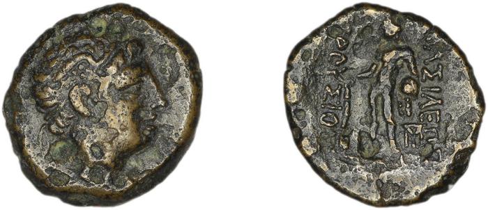 Prusias I of Bithynia Bithynia Waddington 1908 25, реверс, bm