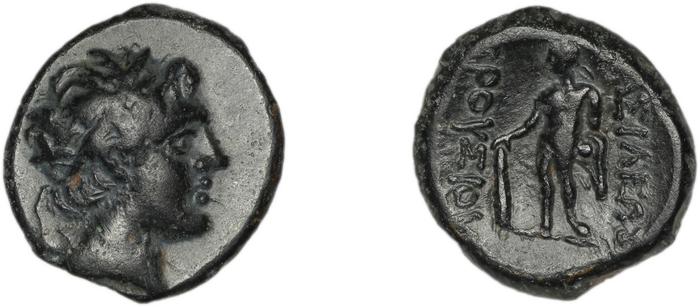 Prusias I of Bithynia Bithynia Waddington 1908 25, реверс, bm