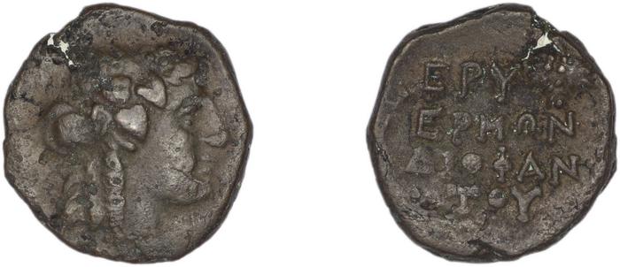 Erythrae Kinns 1980 Period IV, AE 16, реверс, bm