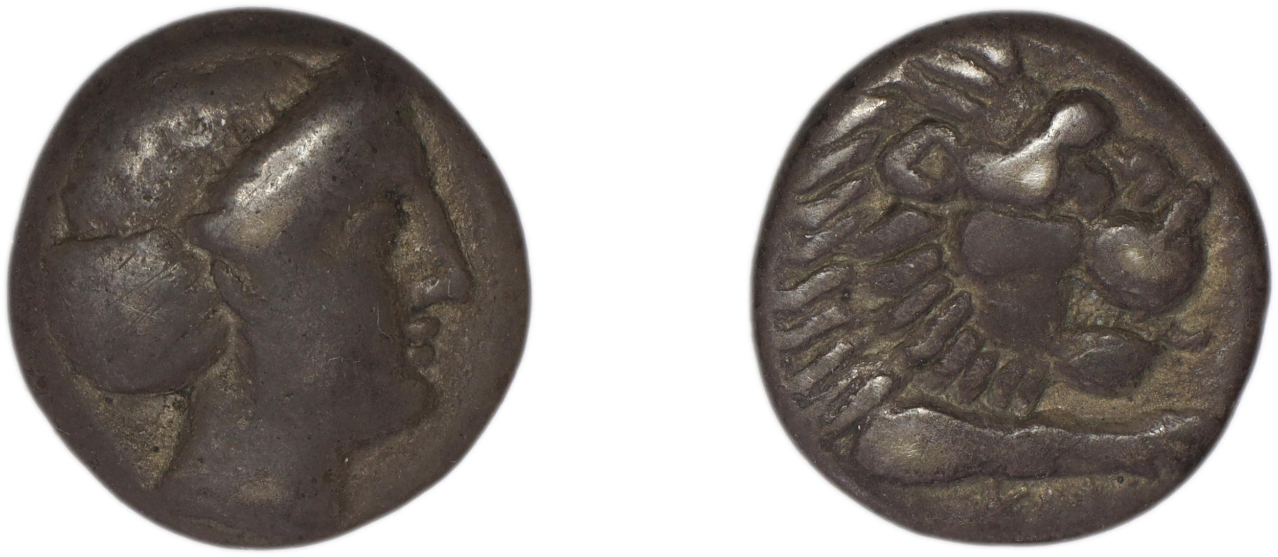 Cnidus Ashton 1999 Drachms, аверс, bm